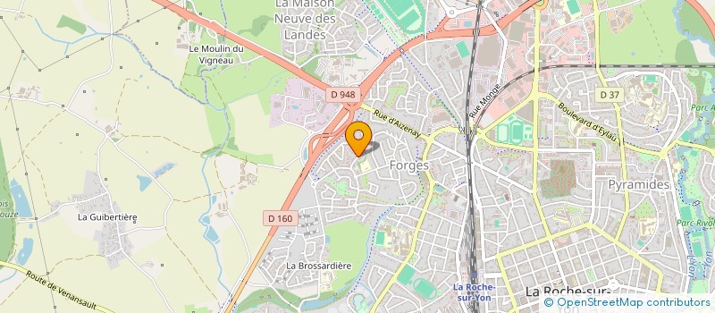 localisation de l'entreprise O PATRIMOINE à LA ROCHE-SUR-YON