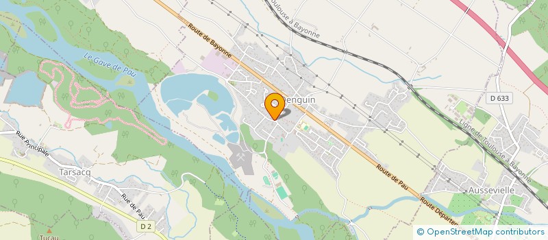 localisation de l'entreprise O PAU'RINETIA  DENGUIN