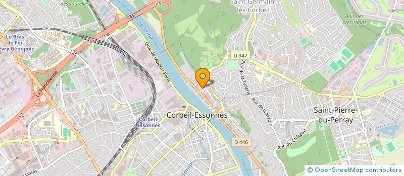localisation de l'entreprise O PE RA  CORBEIL-ESSONNES