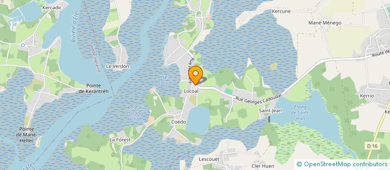 localisation de l'entreprise O'PERCHOIR DE LA RIA  LOCOAL-MENDON