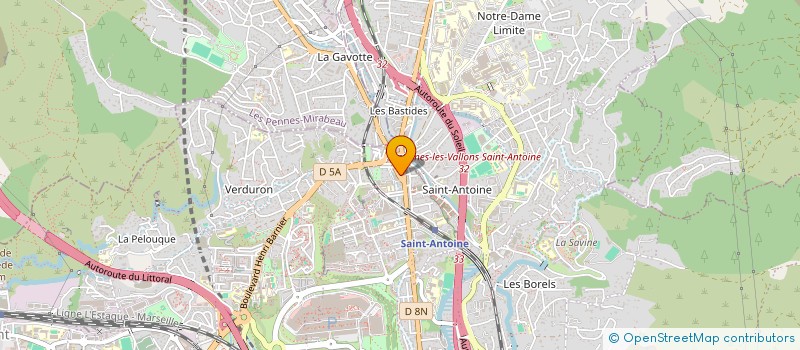 localisation de l'entreprise O'PESTO à MARSEILLE