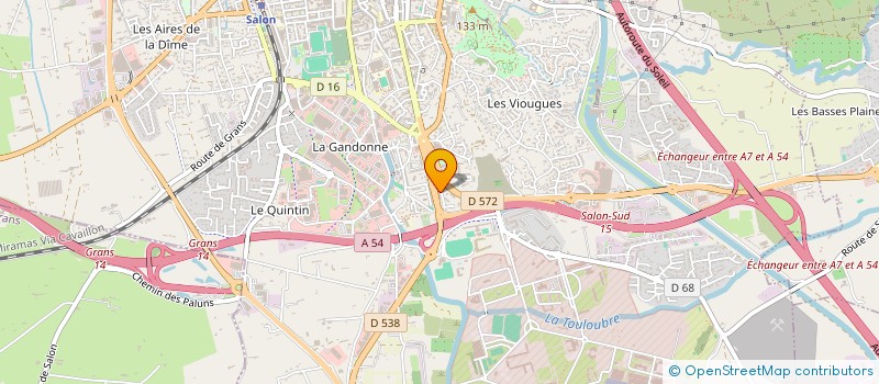 localisation de l'entreprise O PETIT CABANON à SALON-DE-PROVENCE