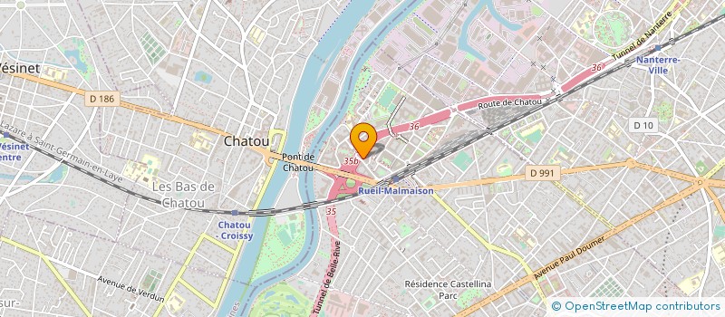 localisation de l'entreprise O' PETIT CREUX à RUEIL-MALMAISON