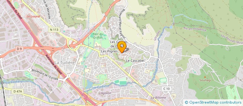 localisation de l'entreprise O PETIT MARSEILLAIS  VITROLLES