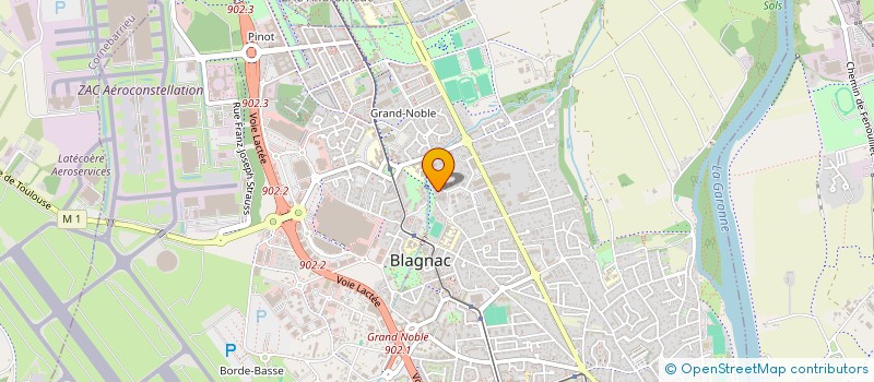 localisation de l'entreprise O PETITES A PETIT  BLAGNAC