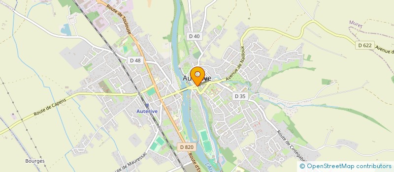 localisation de l'entreprise O PETITES MAINS  AUTERIVE