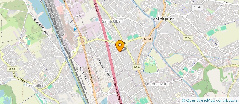 localisation de l'entreprise O PETITS TRAVAUX à SAINT-ALBAN