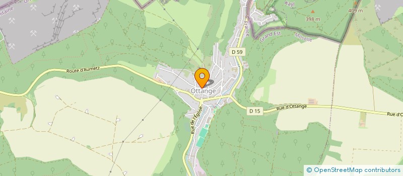 localisation de l'entreprise O'PETRIN D'ENZO  OTTANGE