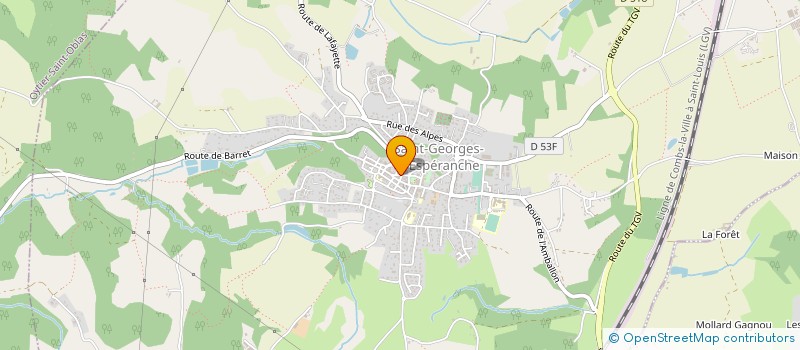 localisation de l'entreprise O'PHIL DE L'EAU à SAINT-GEORGES-D'ESPERANCHE