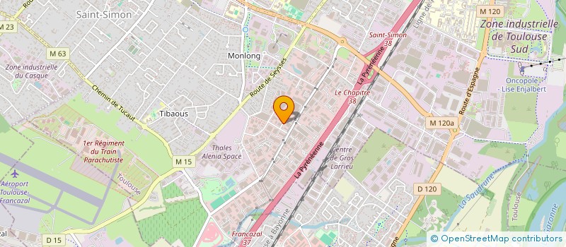 localisation de l'entreprise O PIEDUMUR à TOULOUSE