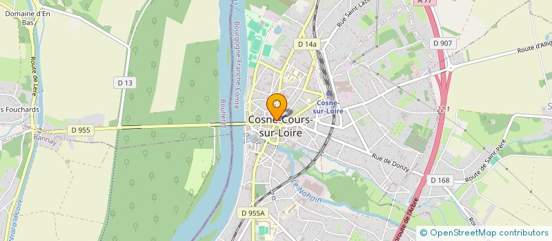 localisation de l'entreprise O' PILE POELE à COSNE-COURS-SUR-LOIRE