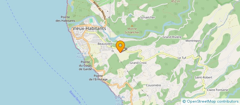 localisation de l'entreprise O PIPIRIT CHANTAN à VIEUX-HABITANTS