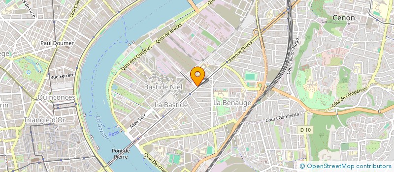 localisation de l'entreprise O PIZZAS D'ENZO  BORDEAUX