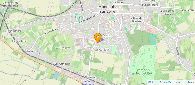 localisation de l'entreprise O'PLAC  MONTLOUIS-SUR-LOIRE