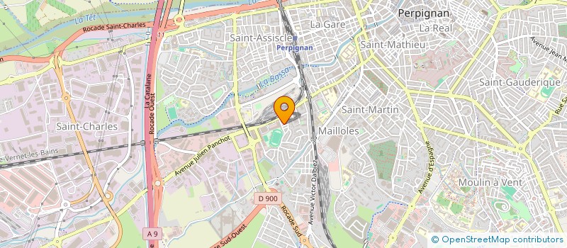 localisation de l'entreprise O PLAISIR D'AQUI  PERPIGNAN