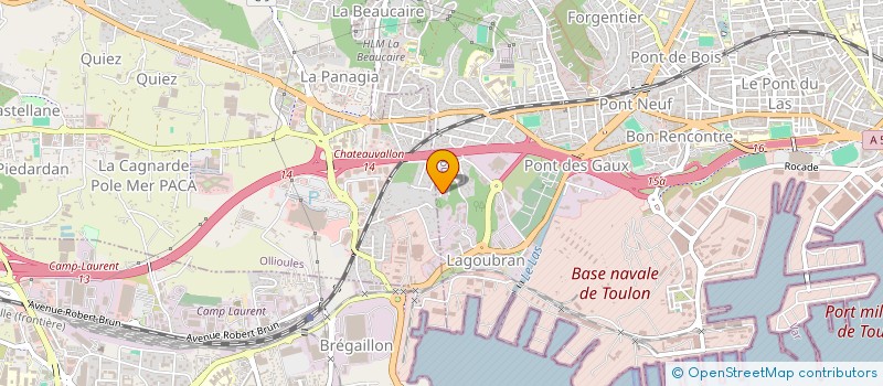 localisation de l'entreprise O PLAISIRS DES SENTEURS  TOULON