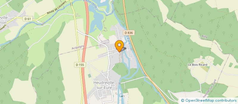 localisation de l'entreprise O'PLANTES  HEUDREVILLE-SUR-EURE