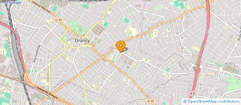 localisation de l'entreprise O'POINT  DRANCY