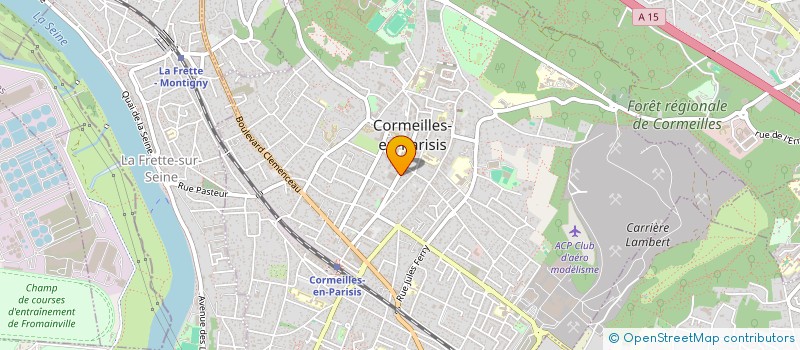 localisation de l'entreprise O POISSONS FINS à CORMEILLES-EN-PARISIS