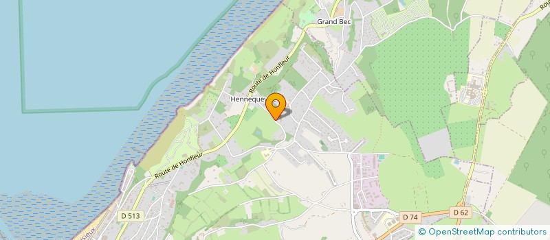localisation de l'entreprise O POMS à TROUVILLE-SUR-MER