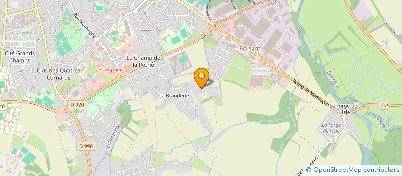 localisation de l'entreprise O'POTENTIA à LE POINCONNET
