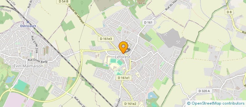 localisation de l'entreprise O POULET BRAISE  LEFOREST