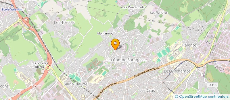 localisation de l'entreprise O' POULET BRAISE à BESANCON