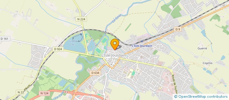 localisation de l'entreprise O PRE D ICI à L'ISLE-JOURDAIN