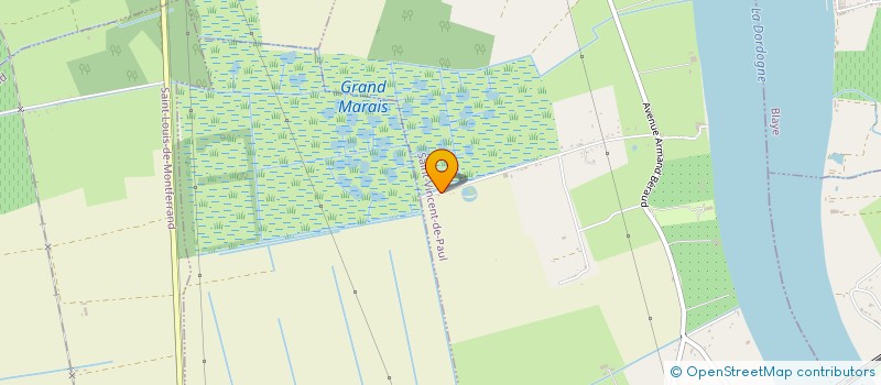 localisation de l'entreprise O'PRE DU COEUR DE TOA - OPDCDT  SAINT-VINCENT-DE-PAUL