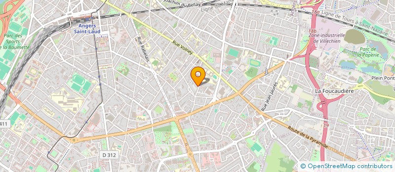 localisation de l'entreprise O PRESSOIR ! à ANGERS