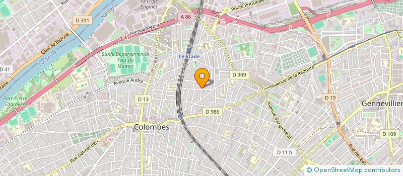 localisation de l'entreprise O'PRI à LEVALLOIS-PERRET