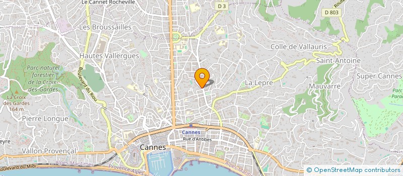 localisation de l'entreprise O'PRINCE TACOS à CANNES