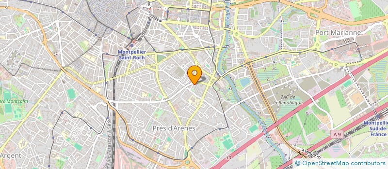 localisation de l'entreprise O'PROPRE SERVICES à MONTPELLIER