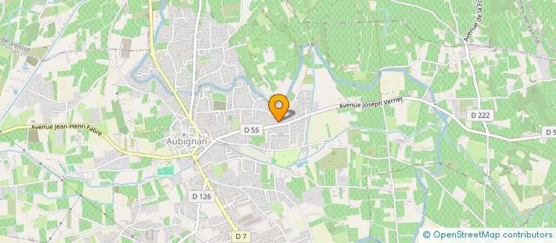 localisation de l'entreprise O PROVENCE TV  AUBIGNAN