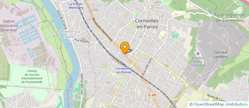 localisation de l'entreprise O'PTI LOUP à CORMEILLES-EN-PARISIS