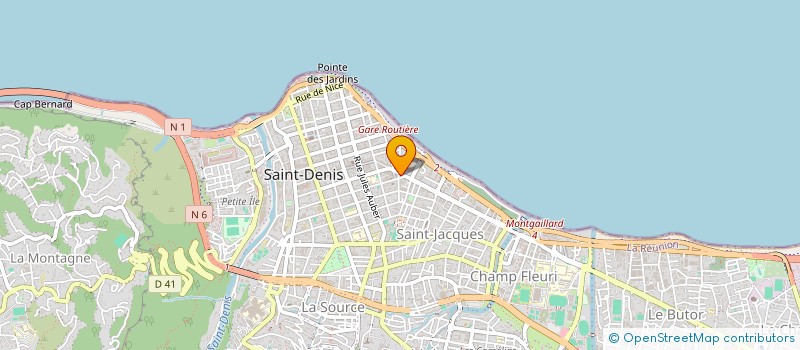 localisation de l'entreprise O PTI MATIN à SAINT-DENIS