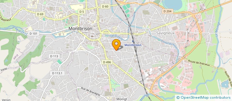 localisation de l'entreprise O PTIT BOUILLON  MONTBRISON