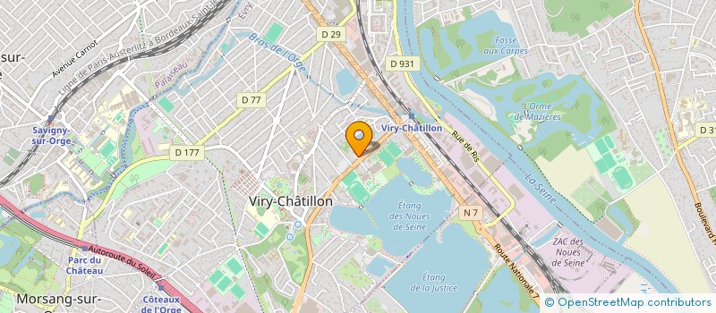 localisation de l'entreprise O PTITS OIGNONS à VIRY-CHATILLON