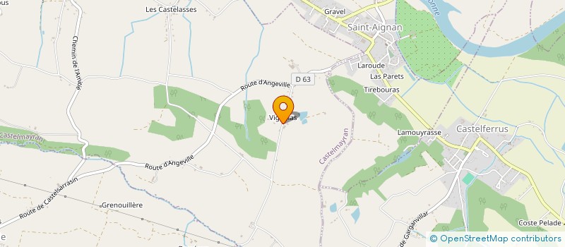 localisation de l'entreprise O PYLA  CASTELMAYRAN