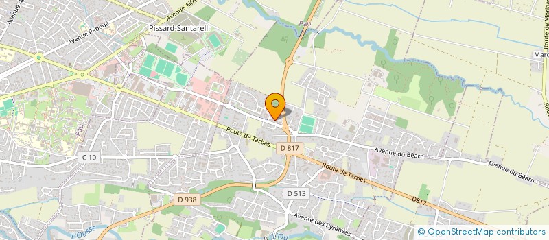 localisation de l'entreprise O'QG 64  IDRON