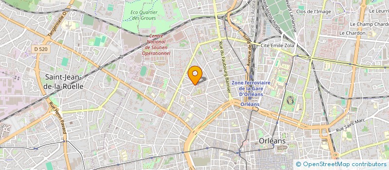 localisation de l'entreprise O QU'ART D'HEURE  ORLEANS