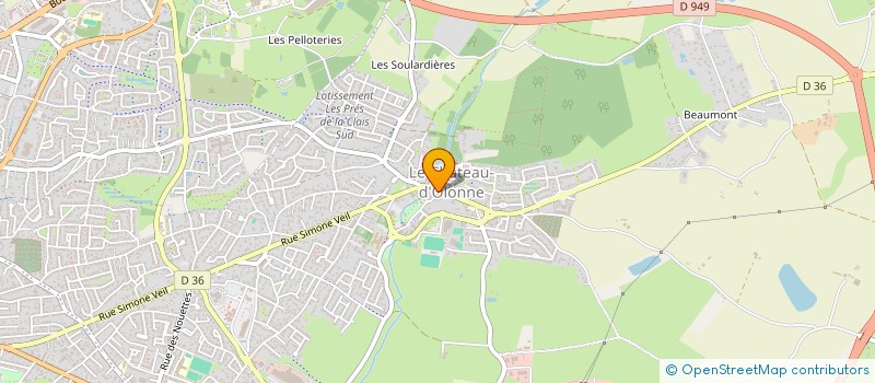 localisation de l'entreprise O QUAI DU CHATEAU à LES SABLES-D'OLONNE