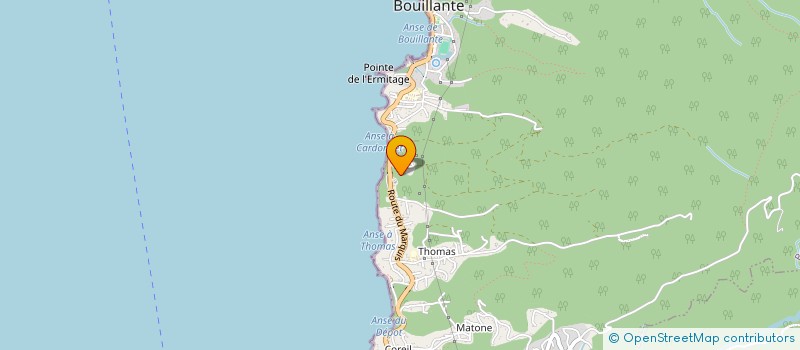 localisation de l'entreprise O QUATRE MONDES à BOUILLANTE