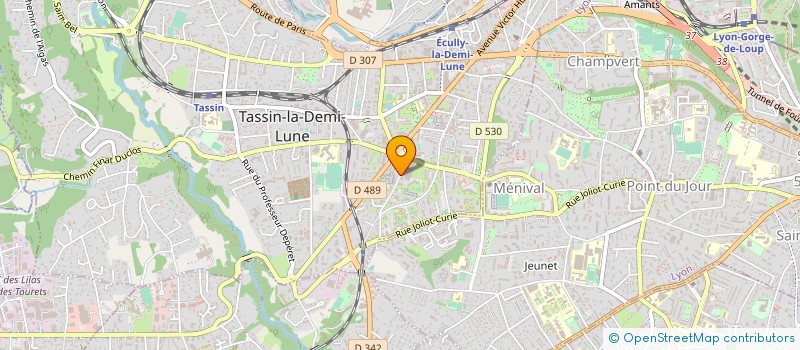 localisation de l'entreprise O.R. CONSULTING à TASSIN-LA-DEMI-LUNE