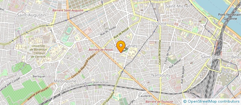 localisation de l'entreprise O R E A G à BORDEAUX