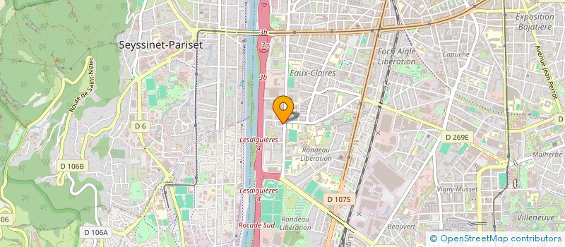 localisation de l'entreprise O.R FRAIS  GRENOBLE