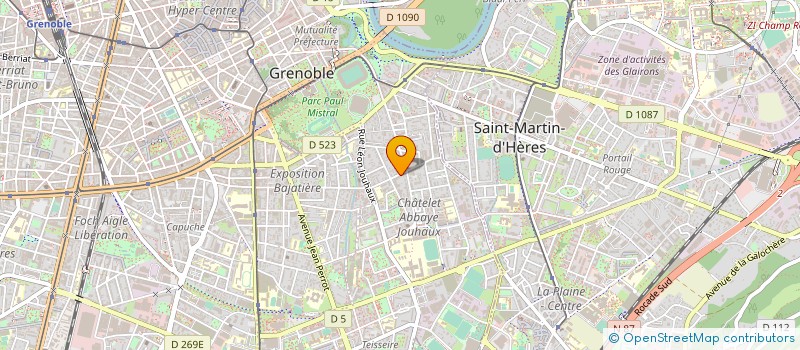 localisation de l'entreprise O R I C à GRENOBLE