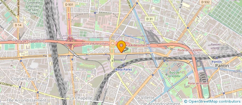 localisation de l'entreprise O.R.N.I.I. INNOVATION  PARIS