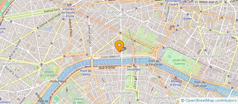 localisation de l'entreprise O R PROD  PARIS