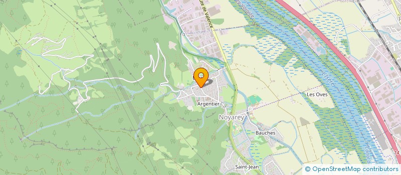 localisation de l'entreprise O.R.S. à NOYAREY